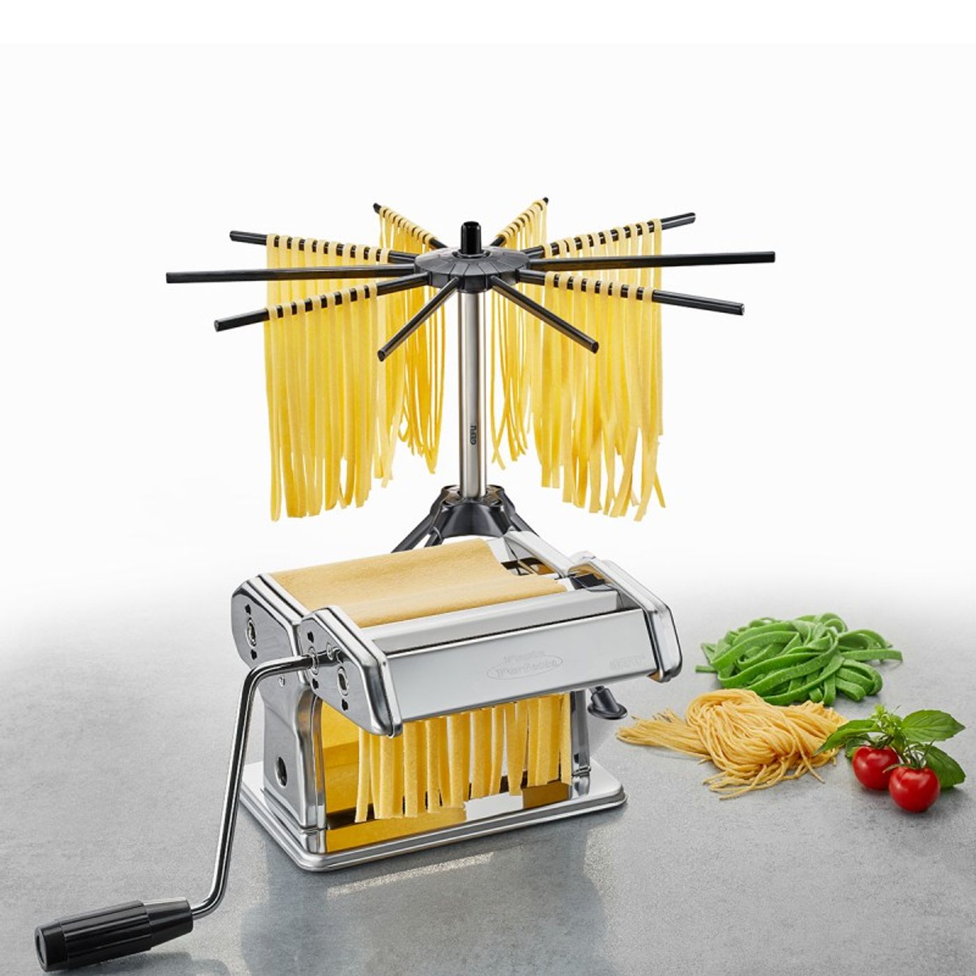 Machine à pâtes PASTA PERFETTA + séchoir à pâtes DIVERSO
